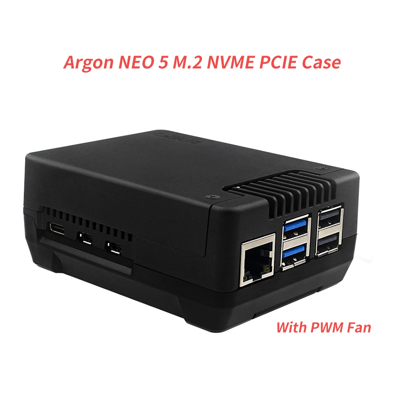 Pi 5 Case - حافظة Argon NEO 5 M.2 NVME