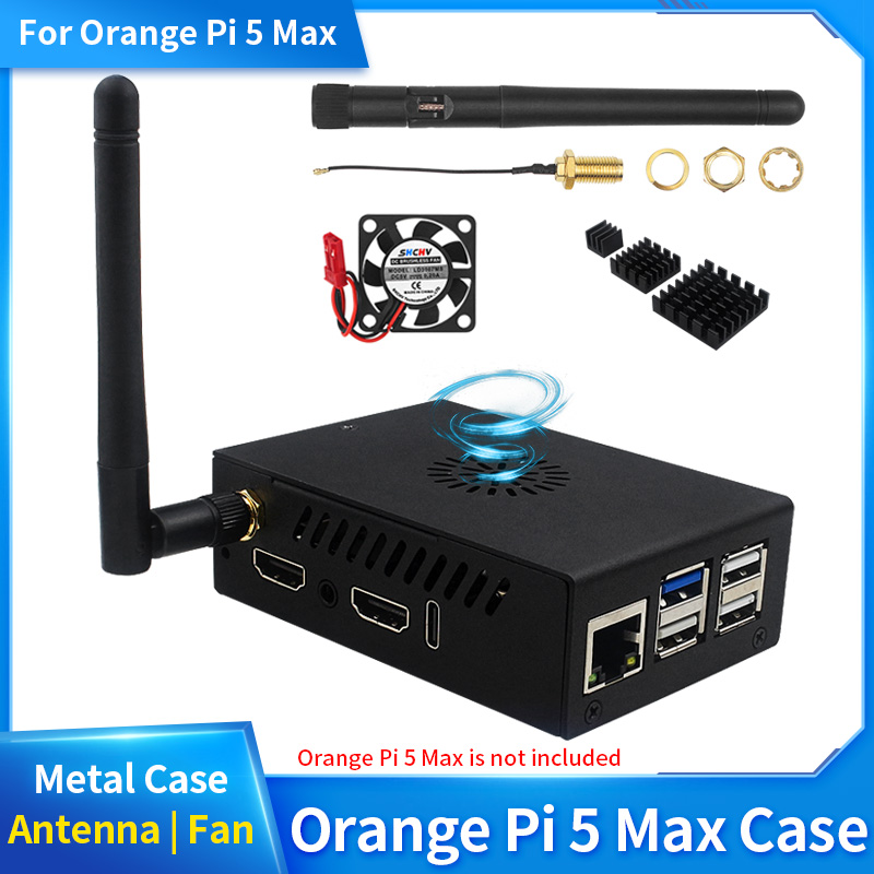 Pi 5 Case - حافظة Orange Pi 5 Max مع