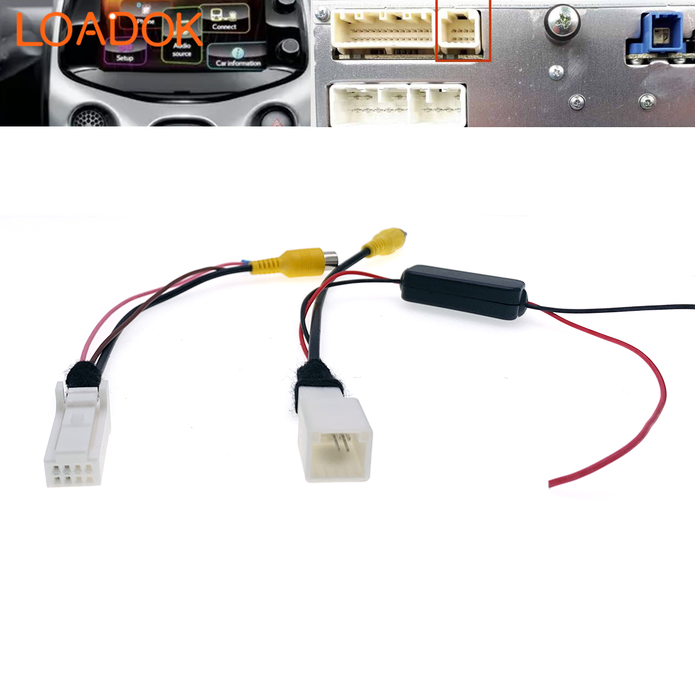 Pi Camera Cable - محول كاميرا خلفية عكسية RCA ،