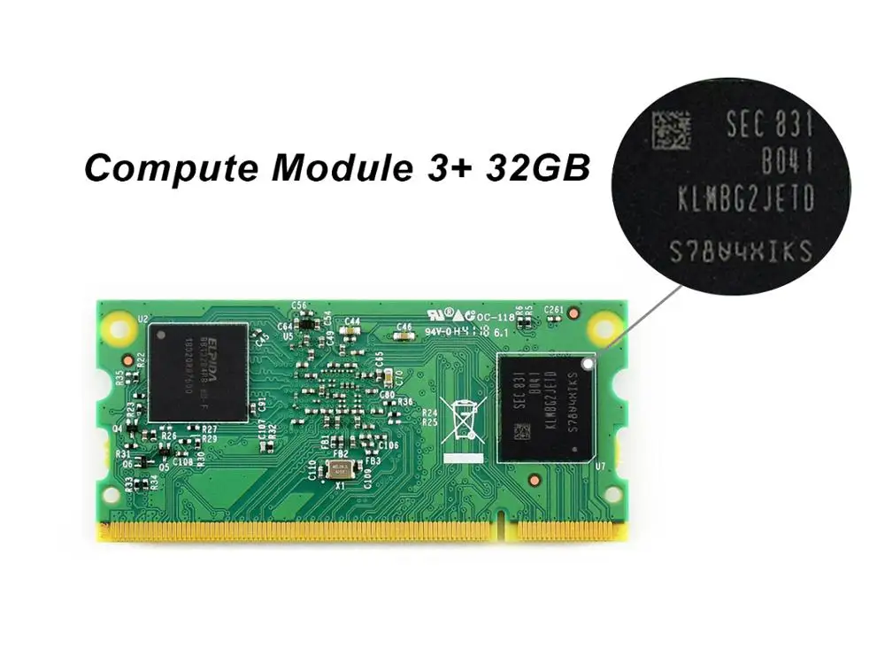 Raspberry Pi - وحدة معالجة راسبيري باي 3+ لايت/8