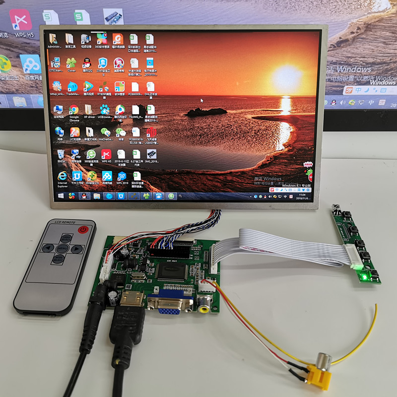 Raspberry Pi Kit - شاشة عرض رقمية LCD عالية الدقة