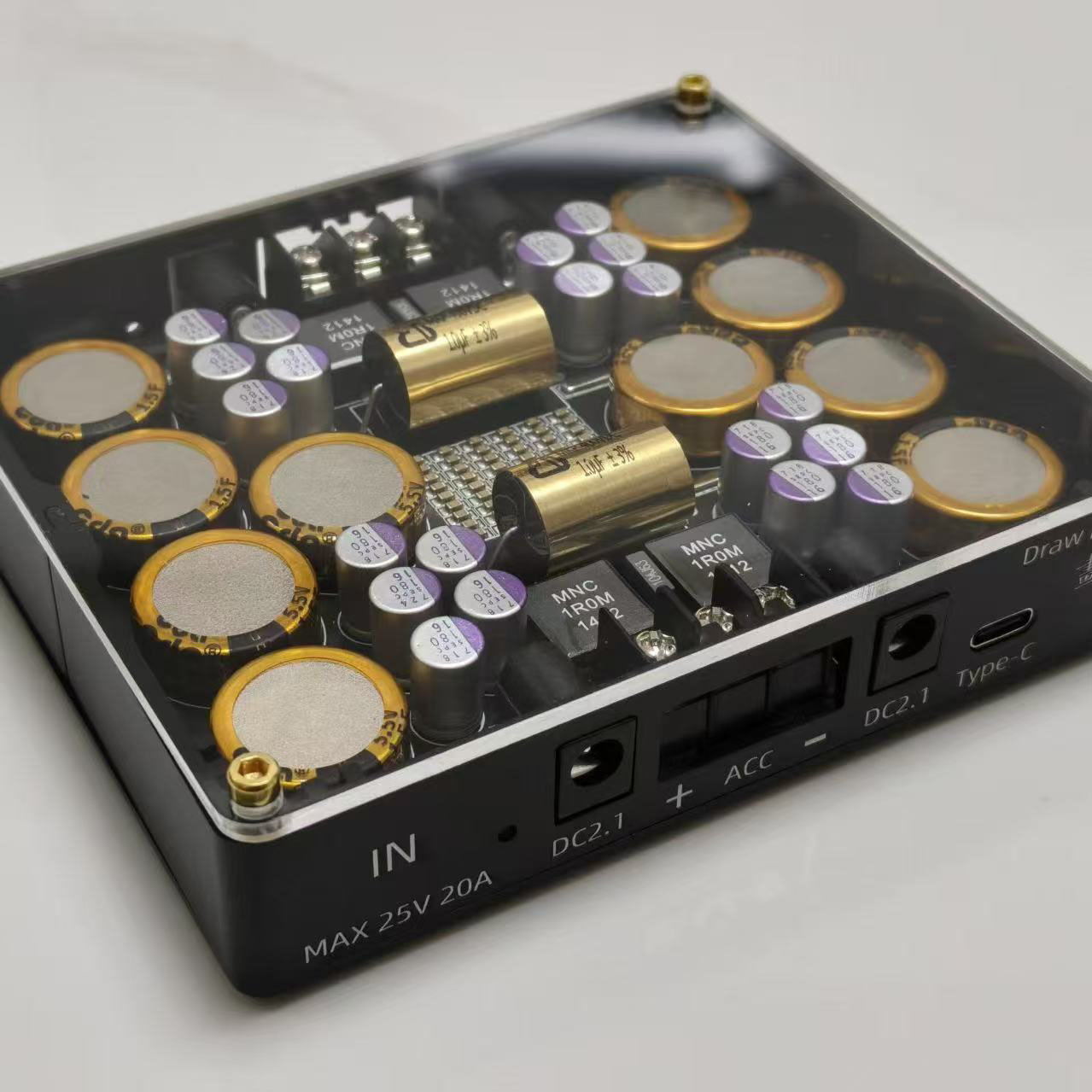Pi Power Supply - مُنظّم طاقة Dragon Paint V2 HiFi،