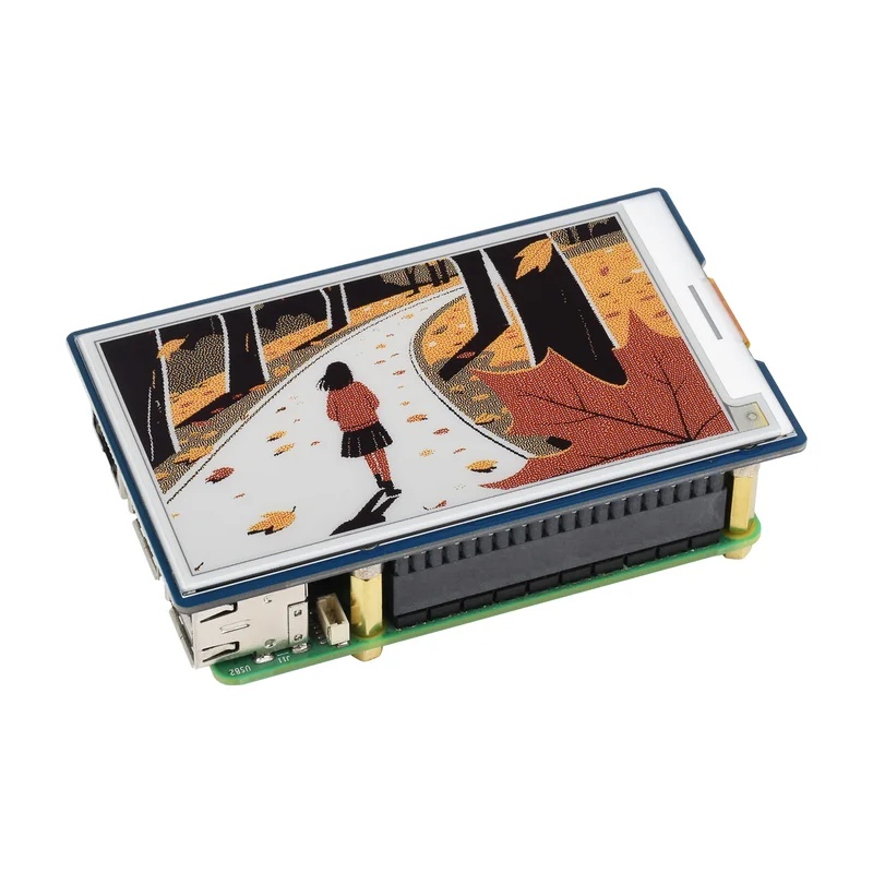 Pi Display - شاشة إي-بيبر بحجم 3.7 بوصة (G)،