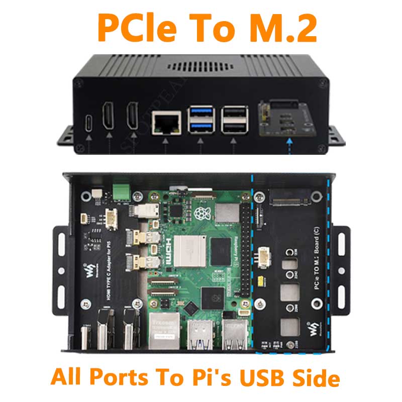 Raspberry Pi Kit - مجموعة حافظة Raspberry Pi 5 Box