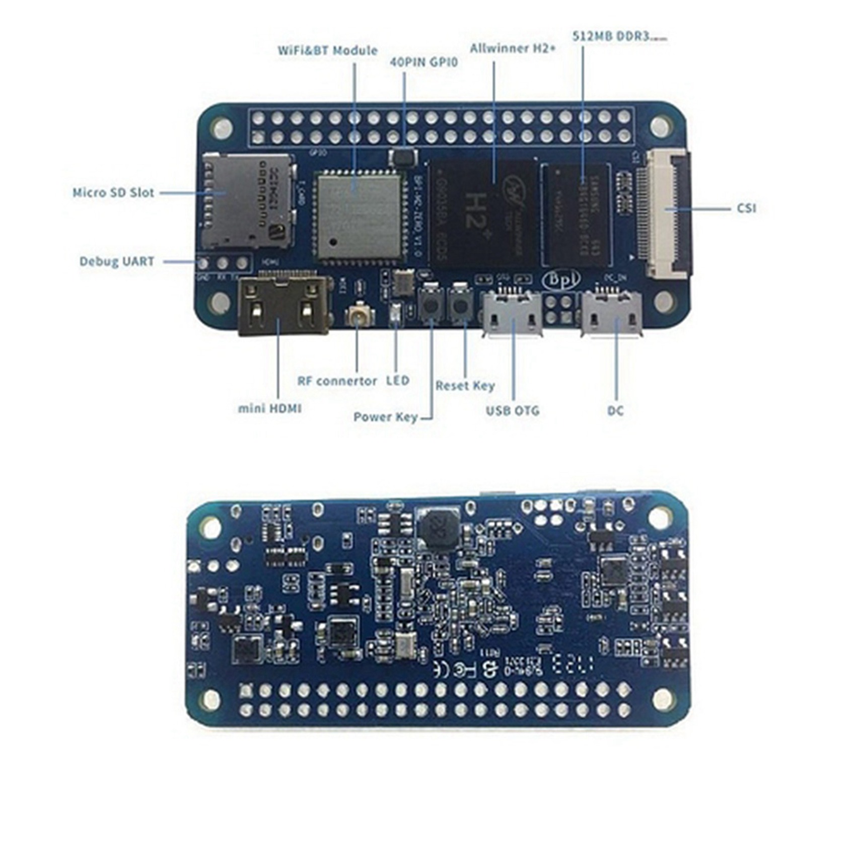 Pi Zero - B29C-5X، إصدار جديد لجهاز Banana Pi