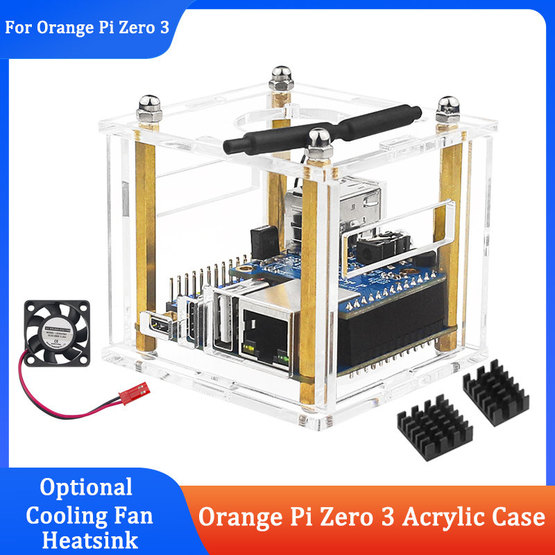 Pi Power Supply - حافظة أكريليك لـ Orange Pi Zero