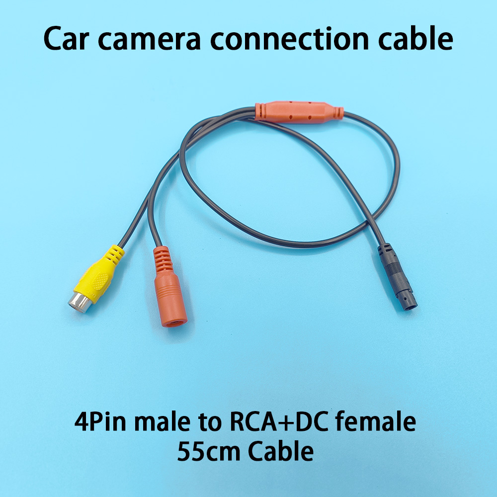 Pi Camera Cable - كابل سيارة 4 سنون ذكر إلى