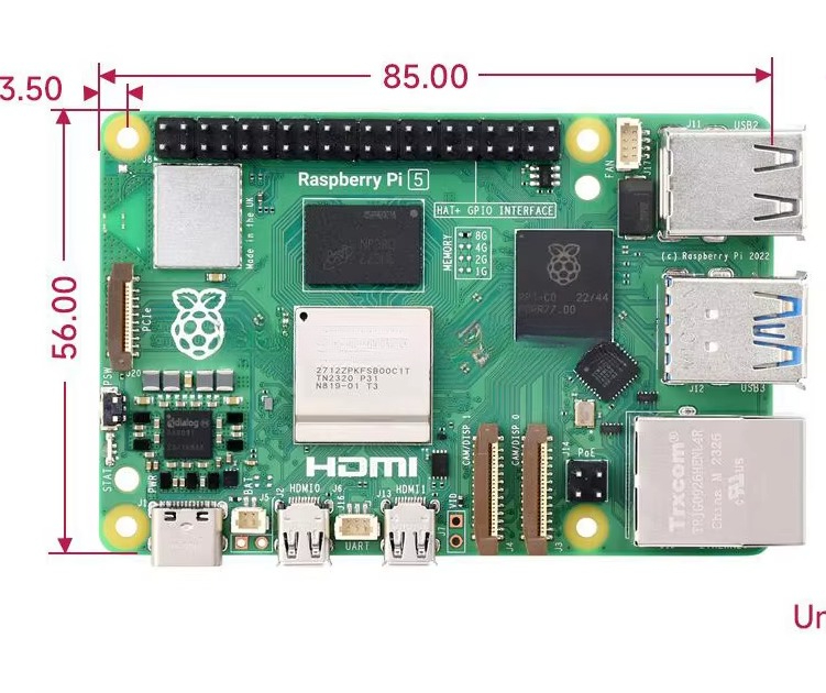 Raspberry Pi - تتميز Raspberry Pi 5 بمعالج Broadcom