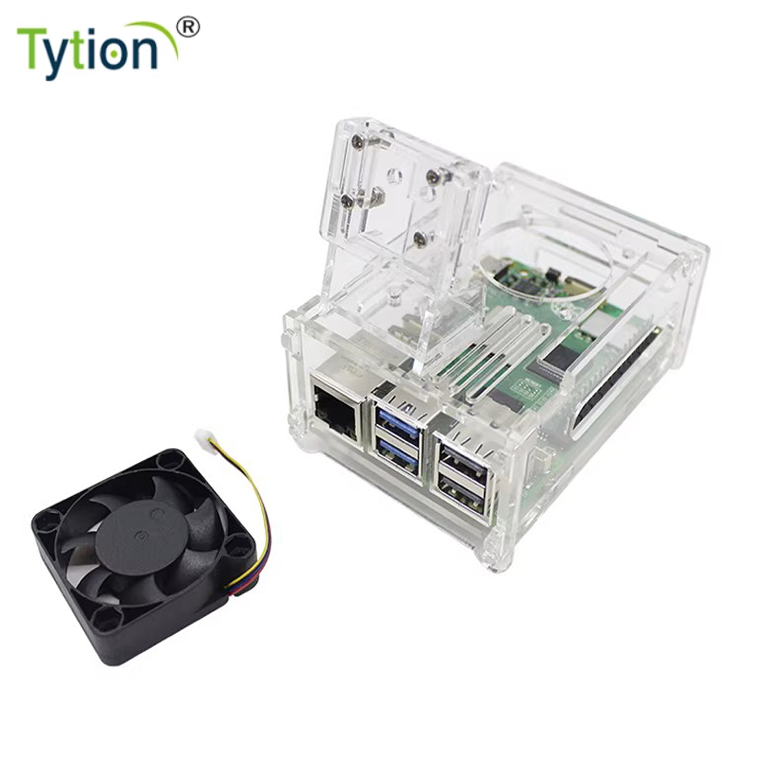 Pi 5 Case - علبة أكريليك لـ Raspberry Pi 5