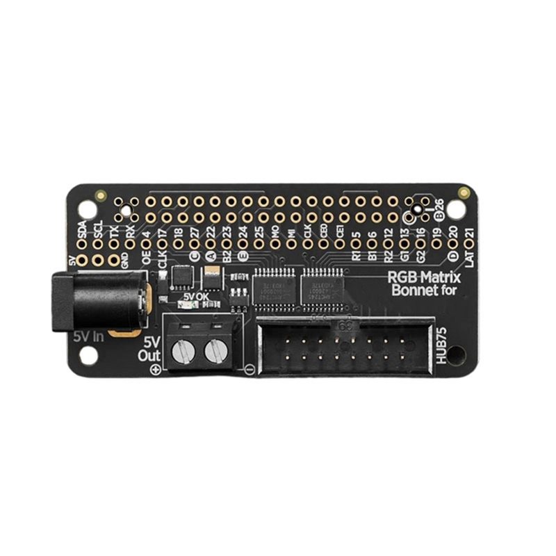 Pi Display - وحدة عرض مصفوفة RGB من Adafruit