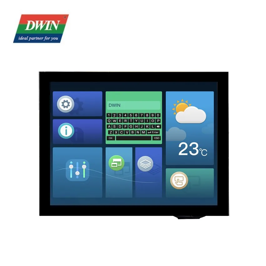 Raspberry Pi - شاشة لمس LCD مقاس 8 بوصات