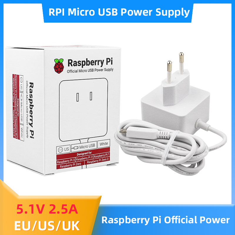 Raspberry Pi 12.5 واط امدادات  - مراجعة Pi Power Supply وسعره