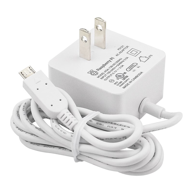 Raspberry Pi 12.5 واط امدادات  - مراجعة Pi Power Supply وسعره