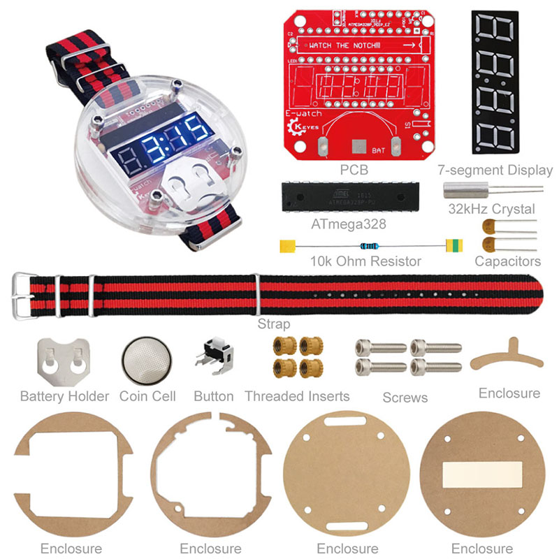 مجموعة أدوات LED ذات شريحة واح - مراجعة Arduino Kit وسعره