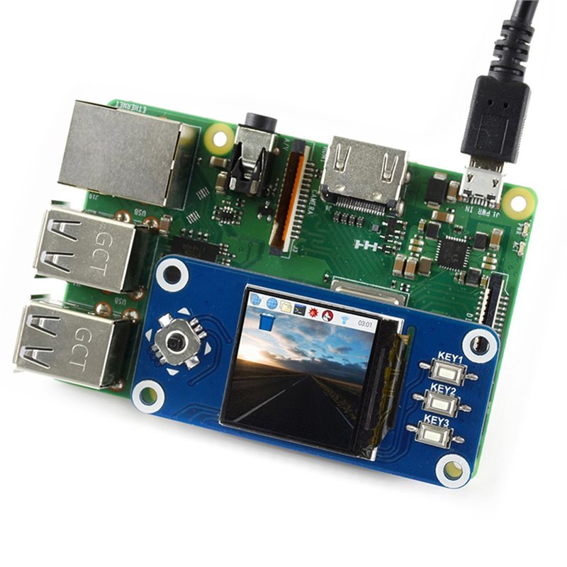 شاشة HAT لـ Raspberry Pi مقاس  - مراجعة Pi Zero وسعره