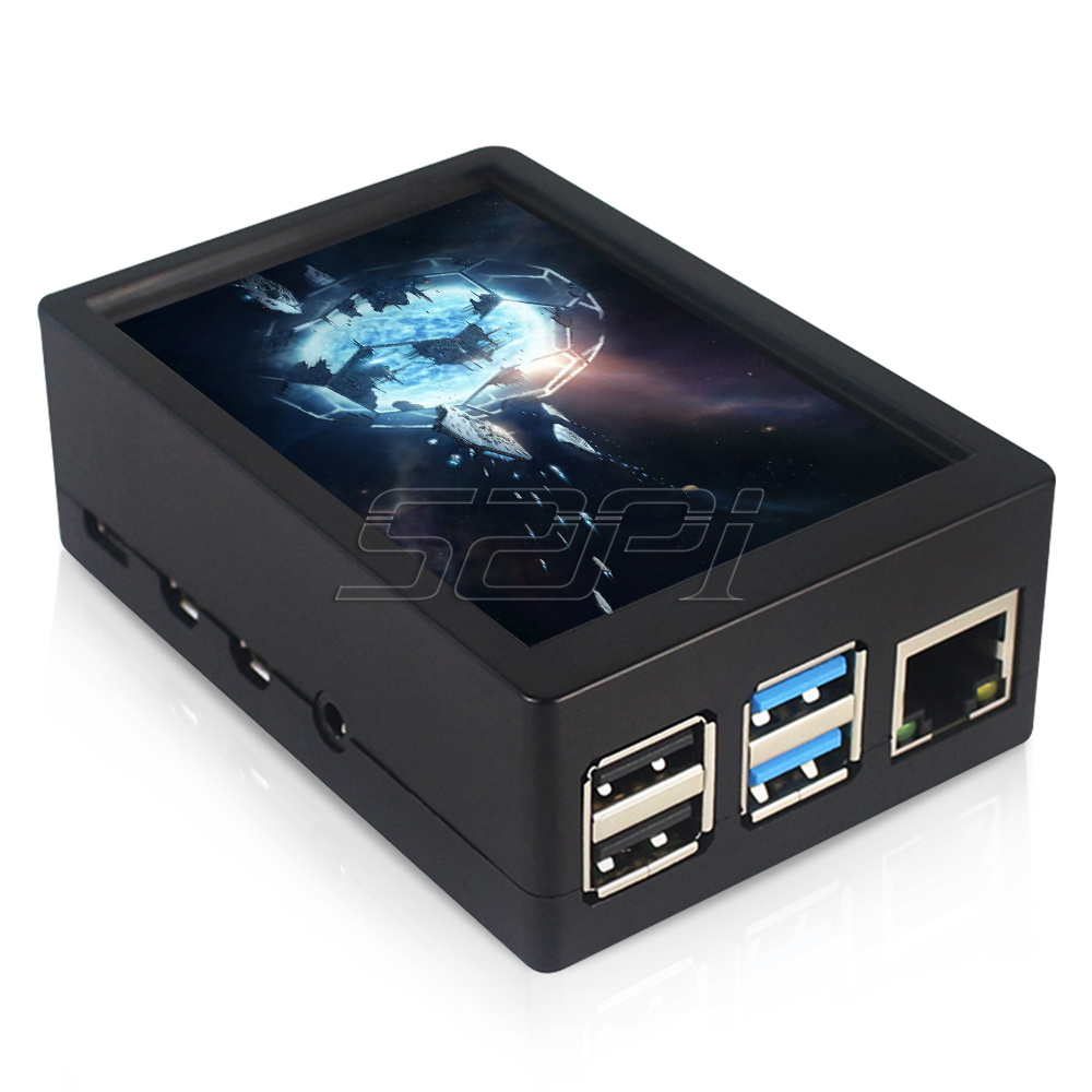 52Pi Raspberry Pi 4B 480*320 3 - مراجعة Pi 4 Case وسعره