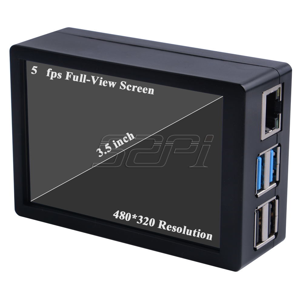 52Pi Raspberry Pi 4B 480*320 3 - مراجعة Pi 4 Case وسعره