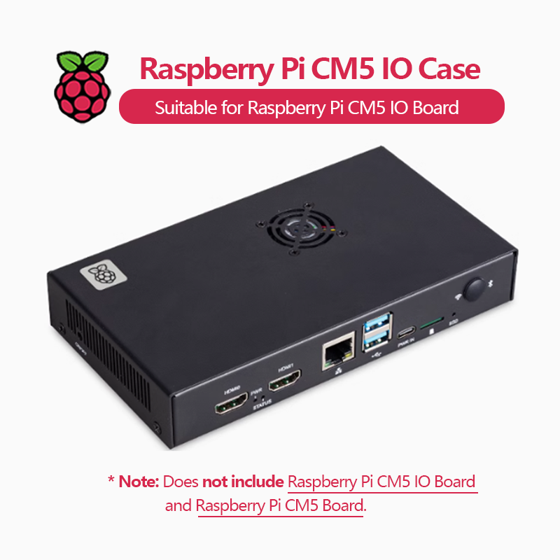 علبة IO الرسمية لسلسلة Raspber - مراجعة Pi 5 Case وسعره