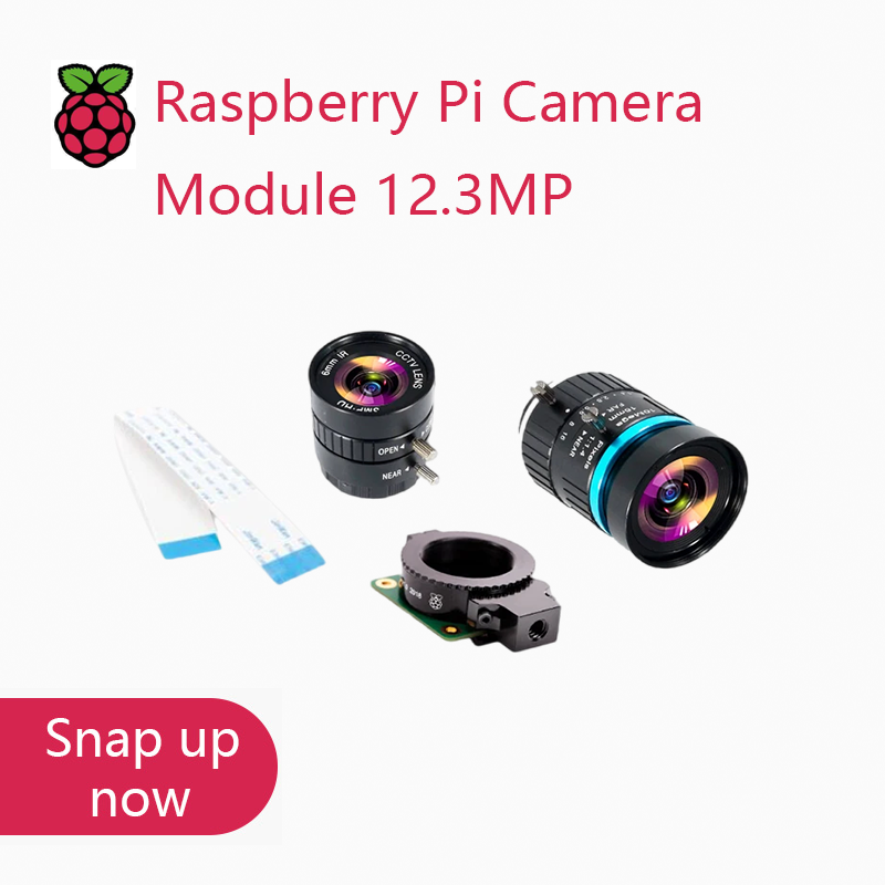 وحدة كاميرا Raspberry Pi عالية - مراجعة Raspberry Pi Global Shutter Camera Imx296 وسعره