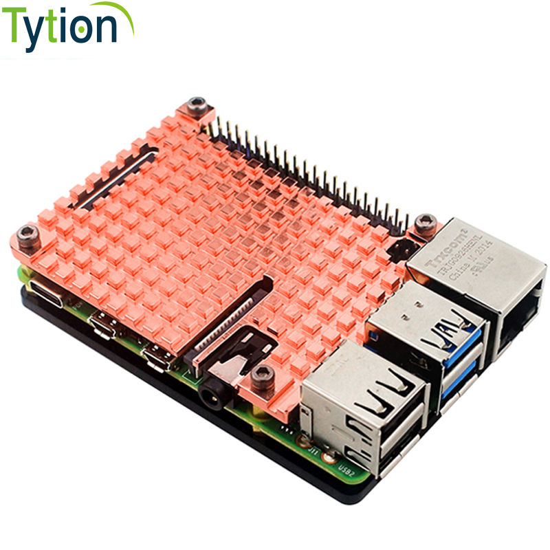 Raspberry Pi 4B النحاس النقي ا - مراجعة Pi Cooler وسعره