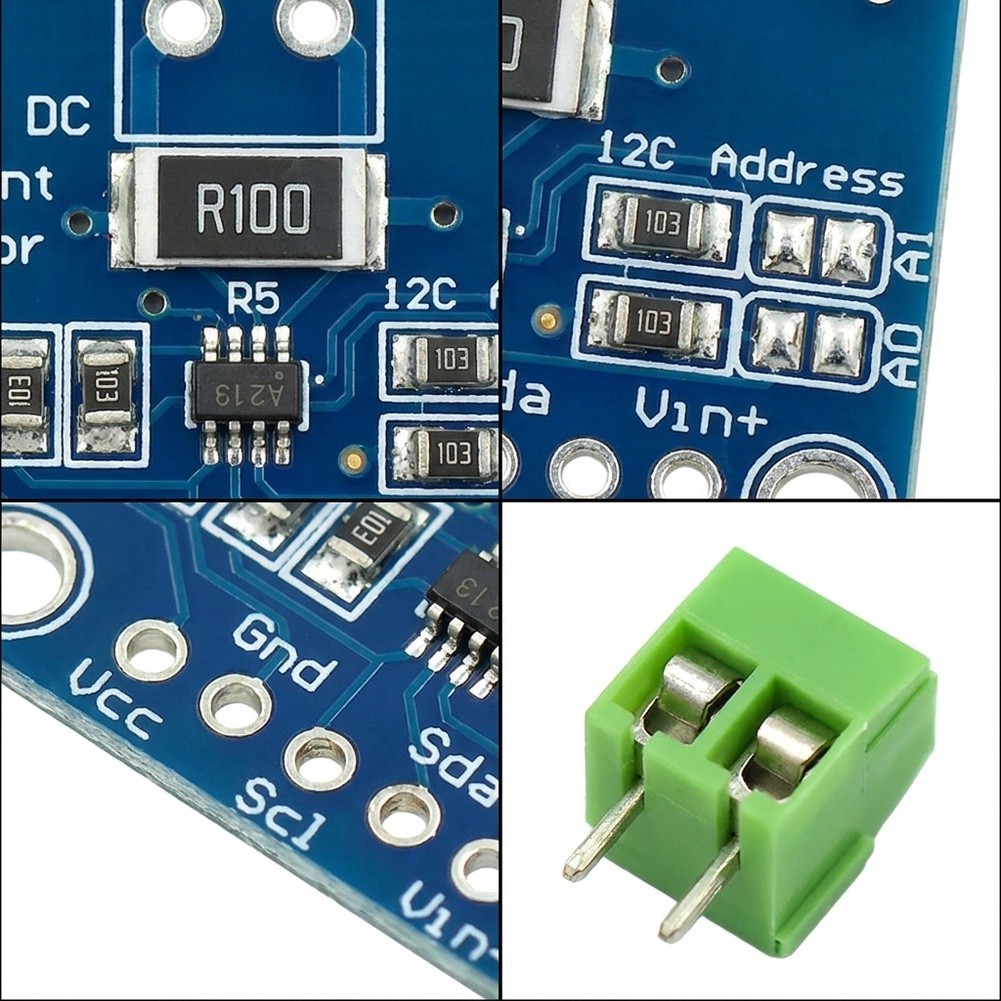 6 قطع من وحدات استشعار التيار  - مراجعة Pi Power Supply وسعره