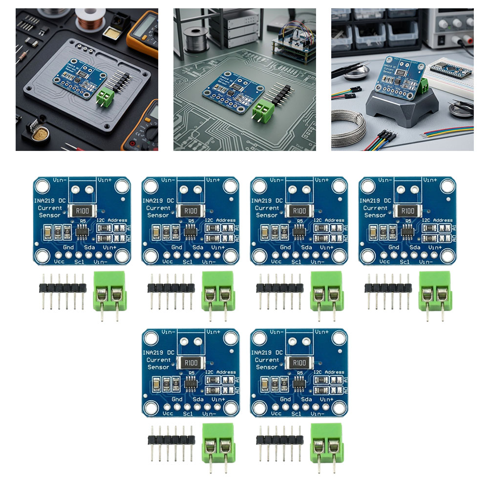 6 قطع من وحدات استشعار التيار  - مراجعة Pi Power Supply وسعره