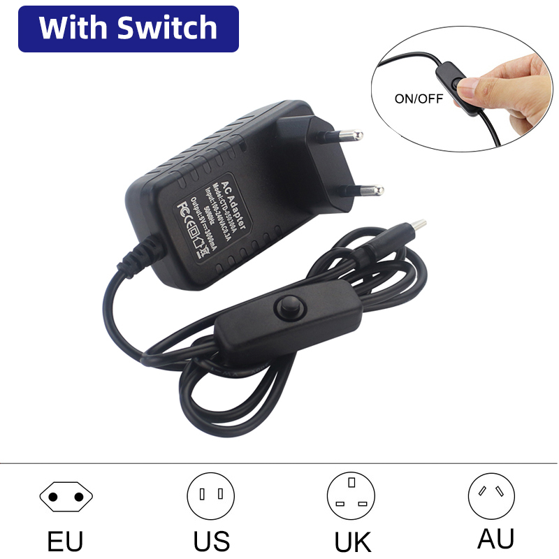 5 فولت 3A التوت بي 4 مصدر الطا - مراجعة Pi Power Supply وسعره