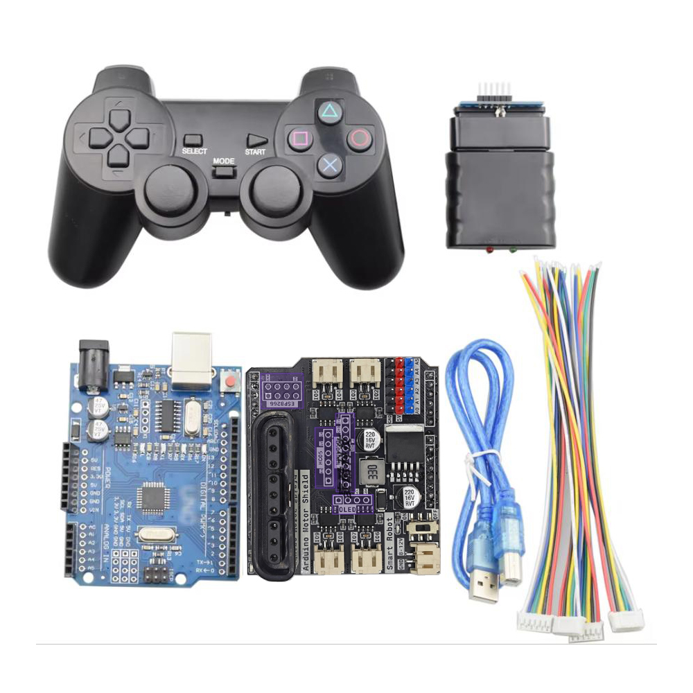 أرخص PS2 اللاسلكية RC الذكية M - مراجعة Raspberry Pi Kit وسعره