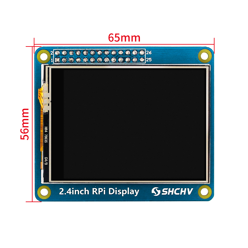 SHCHV 2.4 بوصة تعمل باللمس لرا - مراجعة Pi 5 Case وسعره