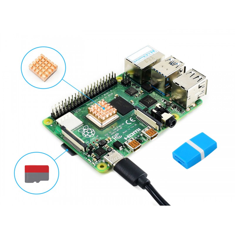 مجموعة أدوات البداية لجهاز Ras - مراجعة Pi Power Supply وسعره