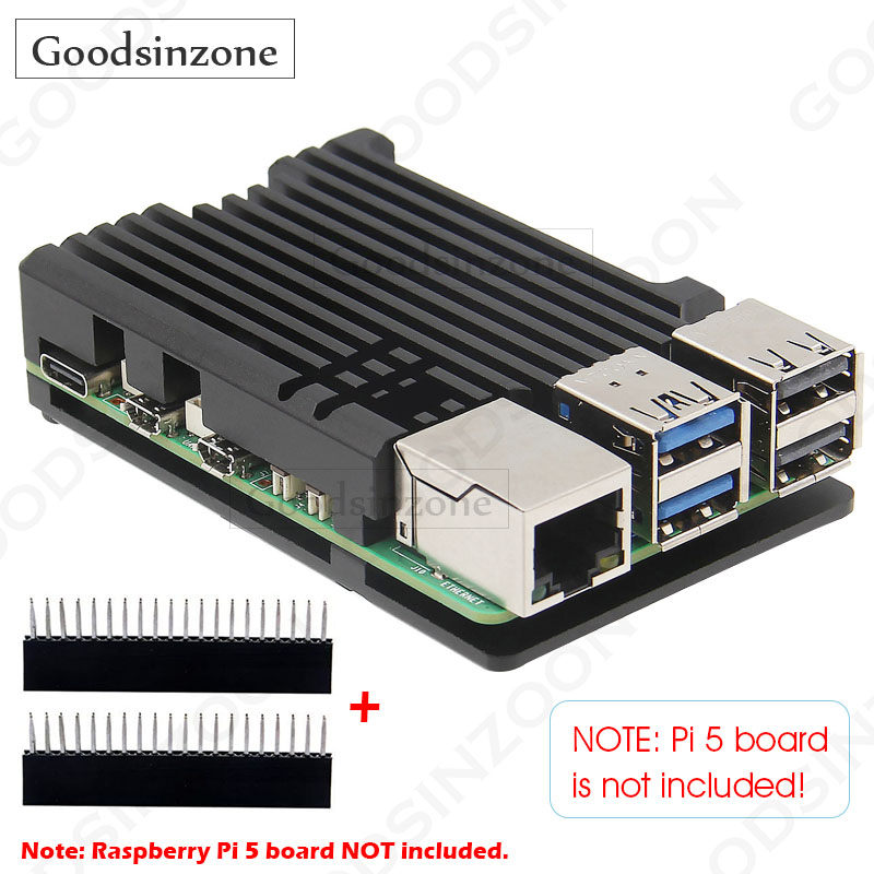 حافظة Raspberry Pi 5 من الألوم - مراجعة Pi 5 Case وسعره