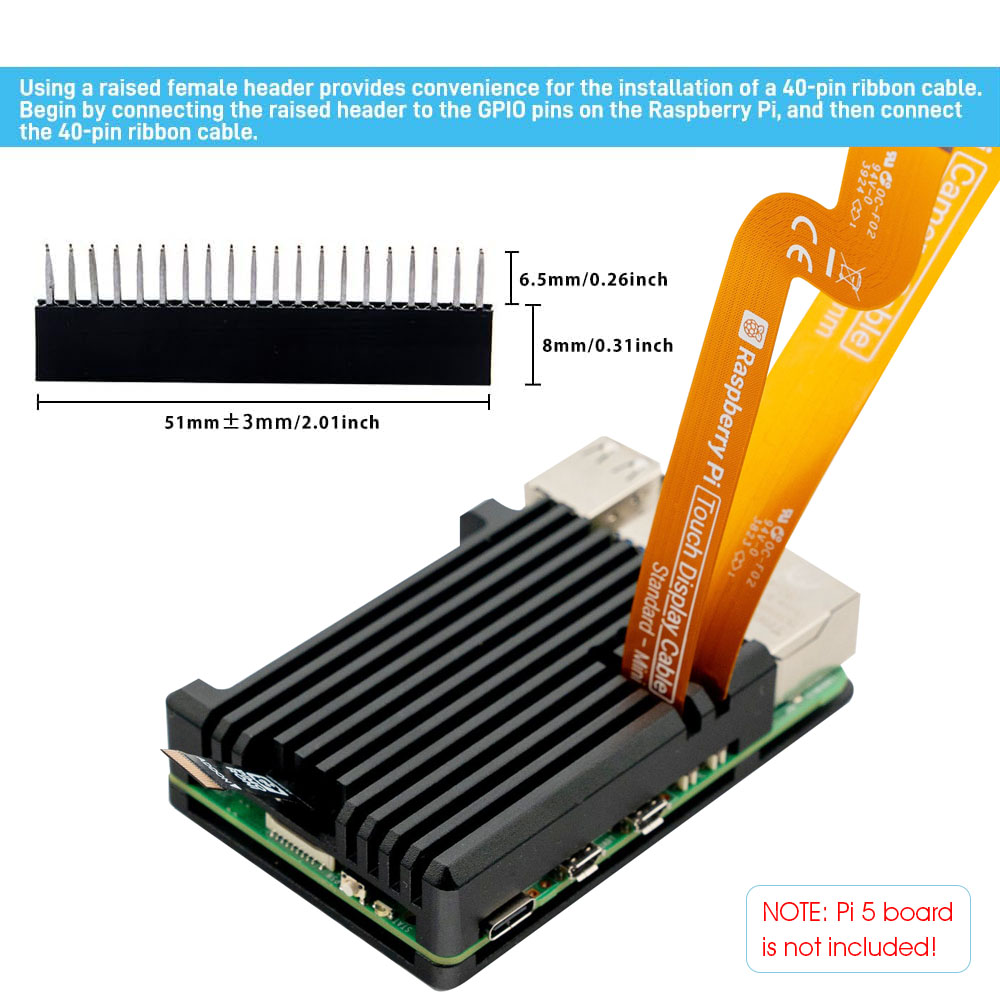 حافظة Raspberry Pi 5 من الألوم - مراجعة Pi 5 Case وسعره