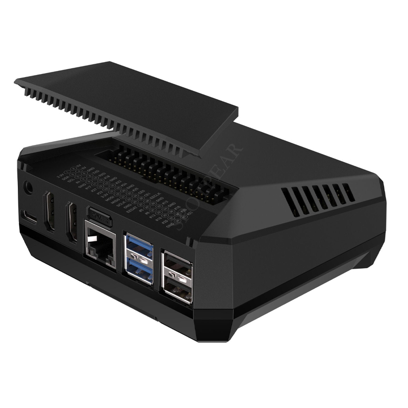 حافظة أرجون ONE V3 M.2 NVME له - مراجعة Pi 5 Case وسعره