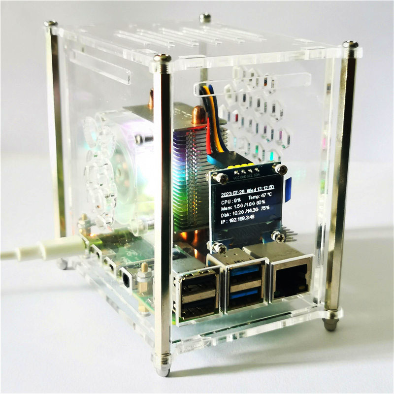 Raspberry Pi 4 Model B PWM ICE - مراجعة Pi 4 Case وسعره