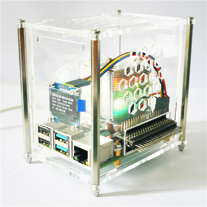 Raspberry Pi 4 Model B PWM ICE - مراجعة Pi 4 Case وسعره