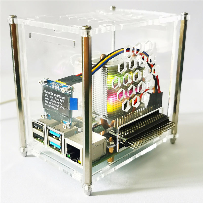Raspberry Pi 4 Model B PWM ICE - مراجعة Pi 4 Case وسعره