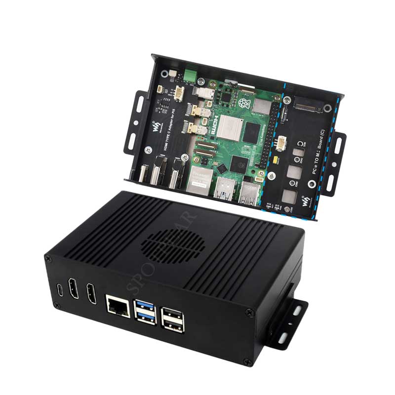 مجموعة حافظة Raspberry Pi 5 Bo - مراجعة Raspberry Pi Kit وسعره