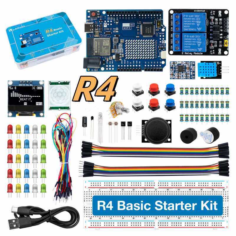 مجموعة أدوات تطوير UNO R4 المت - مراجعة Arduino Kit وسعره
