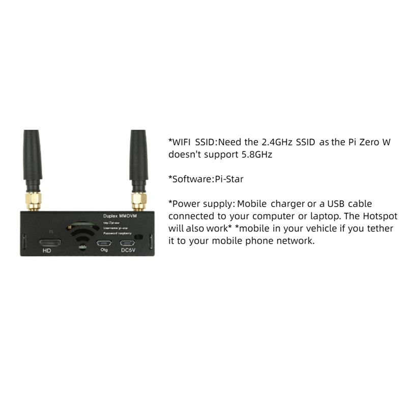 مودم QWE Duplex MMDVM Hotspot  - مراجعة Pi Zero وسعره