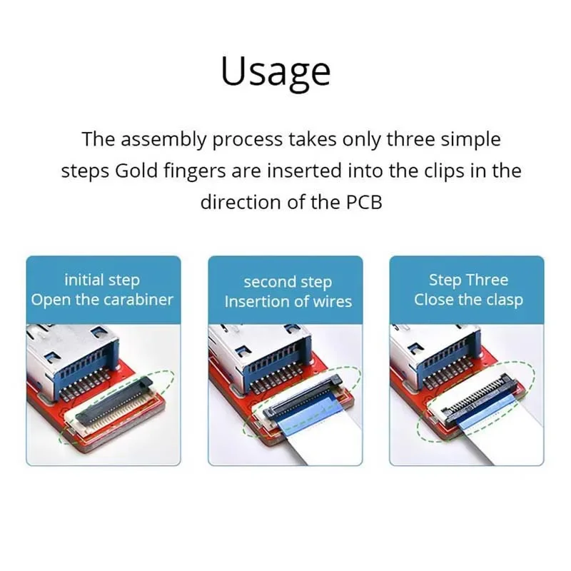 كابل مسطح مرن متوافق مع FPV HD - مراجعة Pi Camera Cable وسعره