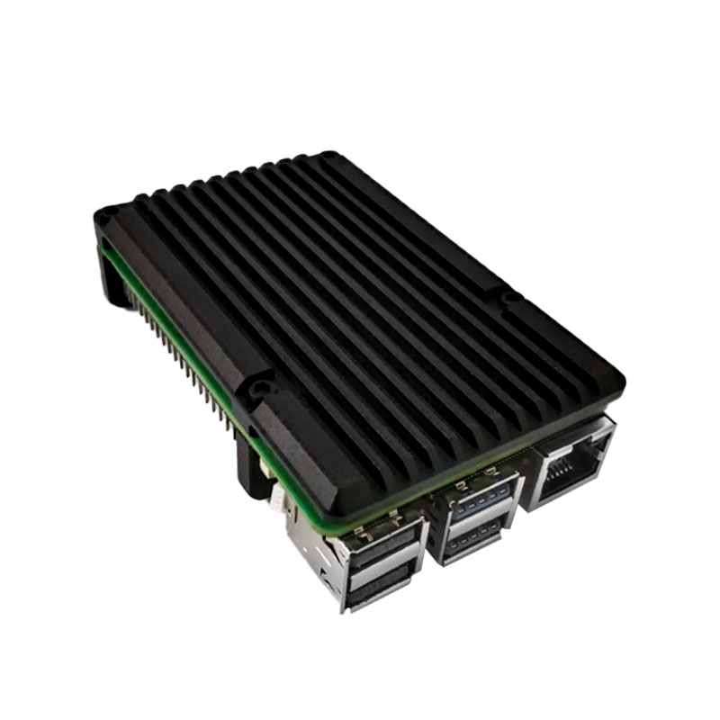 علبة معدنية من الألومنيوم Rasp - مراجعة Pi 5 Case وسعره