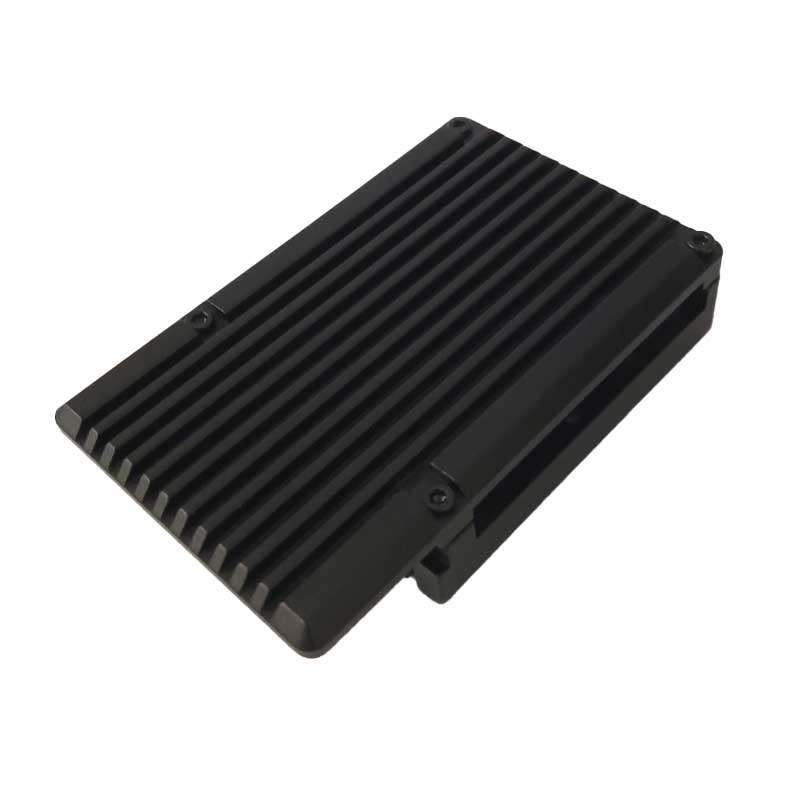 علبة معدنية من الألومنيوم Rasp - مراجعة Pi 5 Case وسعره