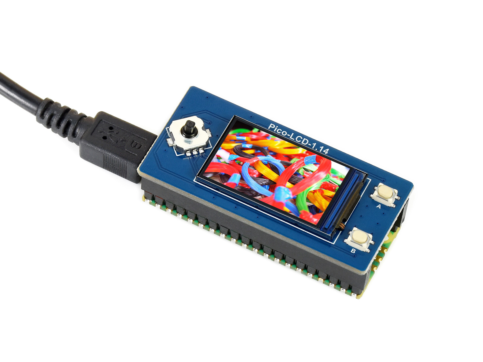 وحدة عرض LCD مقاس 1.14 بوصة من - مراجعة Raspberry Pi Kit وسعره