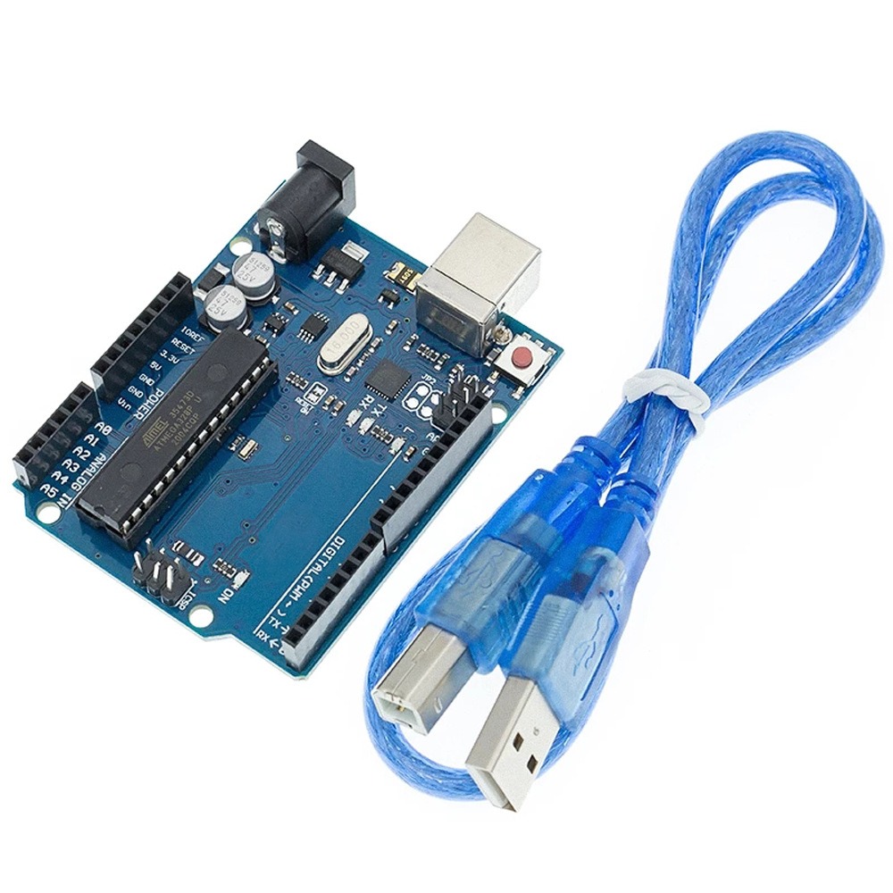 لوحة تطوير Uno R3 Dip مزودة بم - مراجعة Arduino Kit وسعره