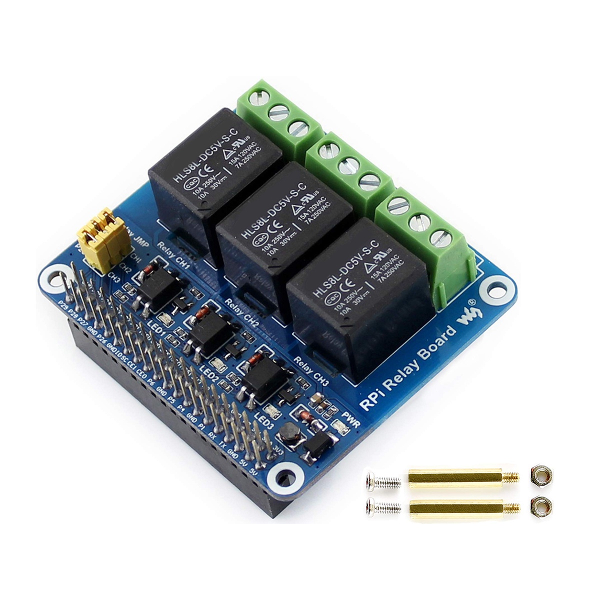 لوحة توسعة وحدة الترحيل ثلاثية - مراجعة Raspberry Pi Kit وسعره