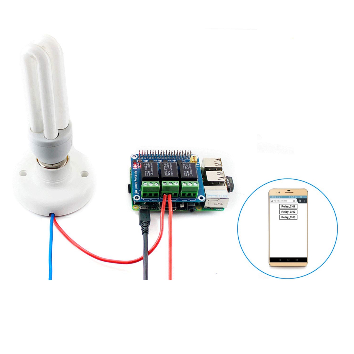 لوحة توسعة وحدة الترحيل ثلاثية - مراجعة Raspberry Pi Kit وسعره