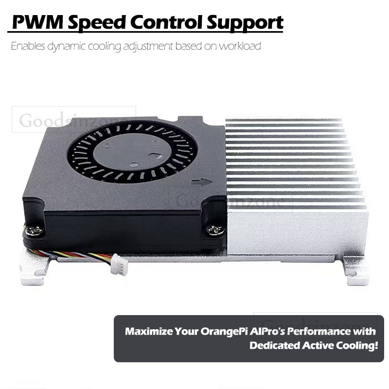 مروحة تبريد مع مجموعة قاعدة مب - مراجعة Pi Power Supply وسعره