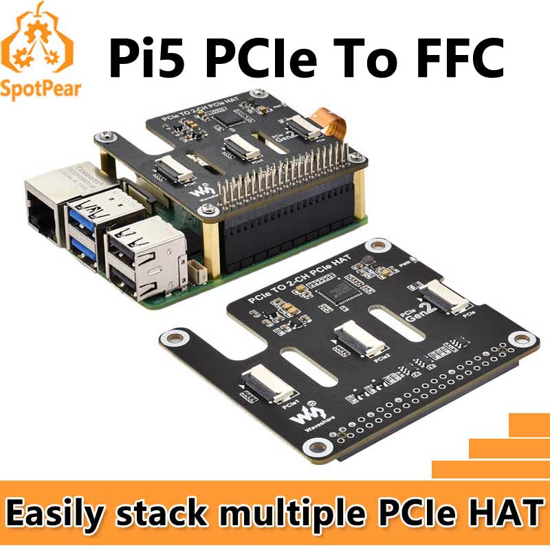 Raspberry Pi 5 PCIe إلى 2-CH P - مراجعة Pi Cooler وسعره