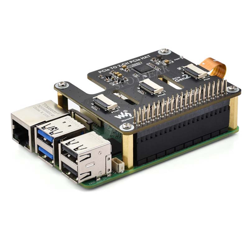 Raspberry Pi 5 PCIe إلى 2-CH P - مراجعة Pi Cooler وسعره