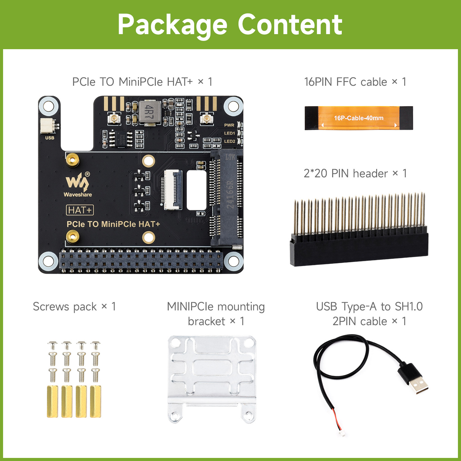 محول Waveshare PCIe إلى MiniPC - مراجعة Raspberry Pi 5 وسعره